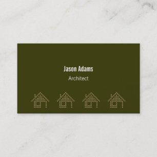 Tarjeta de visita del arquitecto