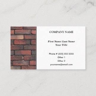 Tarjeta de visita del arquitecto