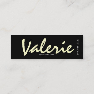 Tarjeta de visita del artista de maquillaje