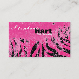 Tarjeta de visita del artista de maquillaje -