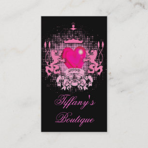 tarjeta de visita del artista gótico Fuschia Grung