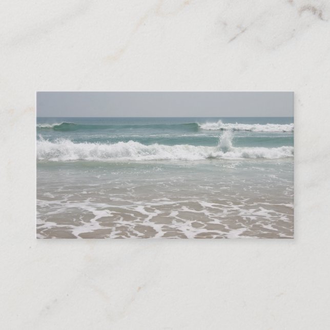 Tarjeta de visita del baile del océano (Anverso)