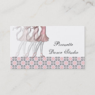 Tarjeta de visita del ballet
