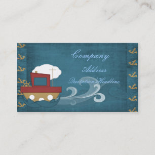 tarjeta de visita del barco