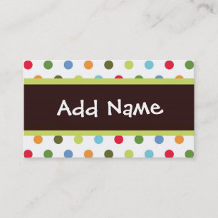 Tarjeta de visita del bebé de la cadera