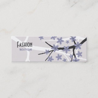 Tarjeta de visita del boutique de la moda