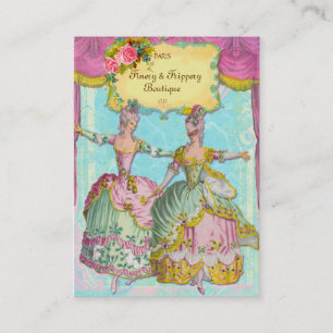 TARJETA DE VISITA DEL BOUTIQUE DE LAS GALAS Y DEL