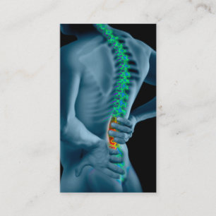 Tarjeta de visita del Chiropractor