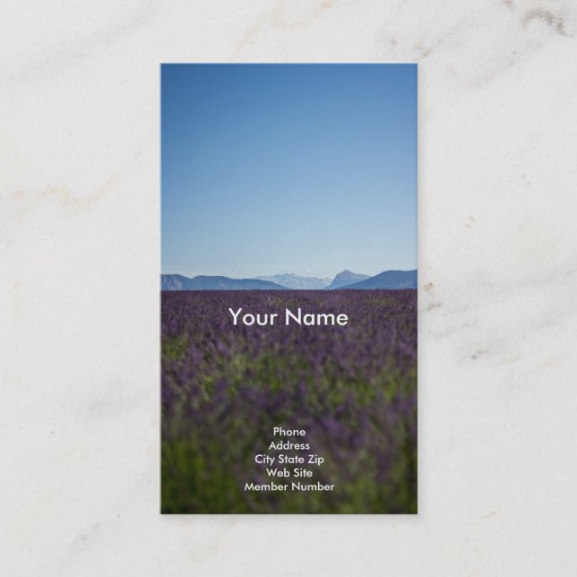 Tarjeta de visita del cielo (Anverso)