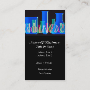 Tarjeta de visita del científico