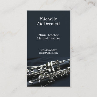 Tarjeta de visita del Clarinet
