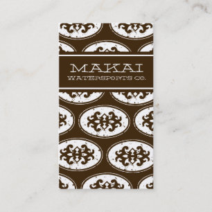 TARJETA DE VISITA DEL COCO DE 311 MAKAI