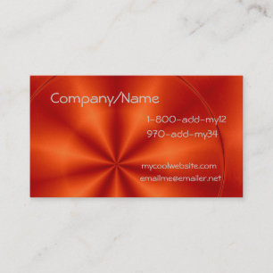 Tarjeta de visita del color del pomelo