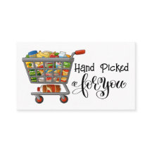 Tarjeta de visita del comprador personal