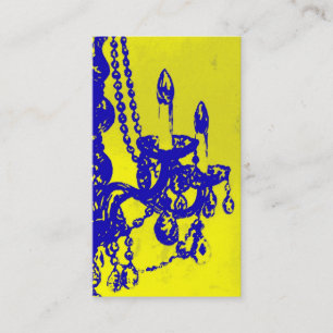 Tarjeta de visita del ~ del encanto de la lámpara