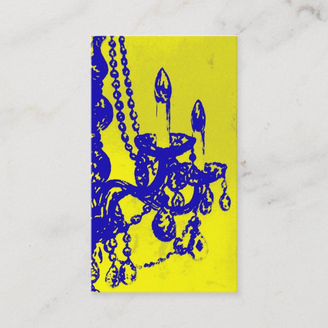 Tarjeta de visita del ~ del encanto de la lámpara (Anverso)