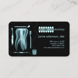 tarjeta de visita del dentista