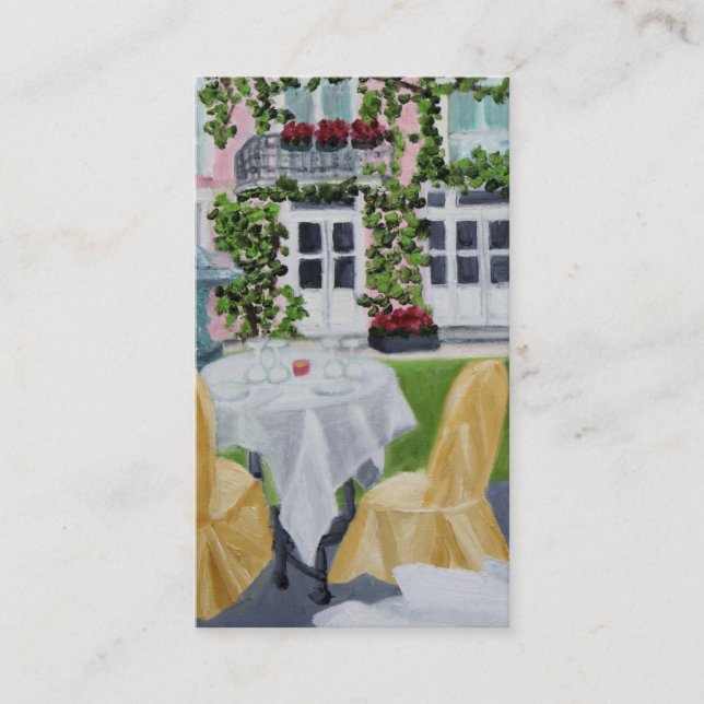 Tarjeta de visita del DES Marechaux de la tabla (Anverso)