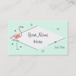 Tarjeta de visita del diamante de la aguamarina