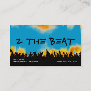 Tarjeta de visita del disc jockey