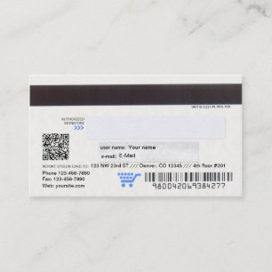 Tarjeta de visita del diseño de la tarjeta de