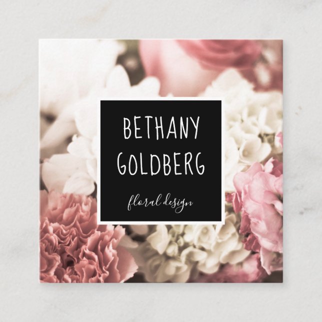 Tarjeta de visita del diseño del acontecimiento (Anverso)