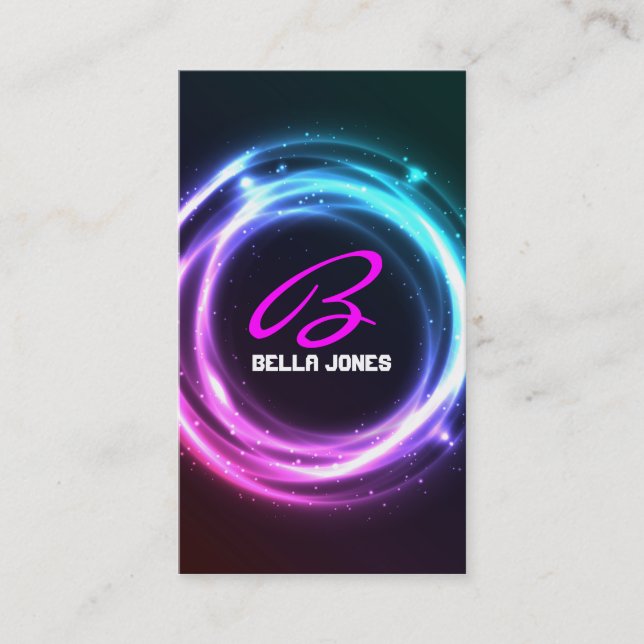 Tarjeta de visita del diseño del extracto del (Anverso)