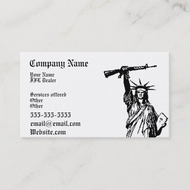 Tarjeta de visita del distribuidor autorizado de (Anverso)