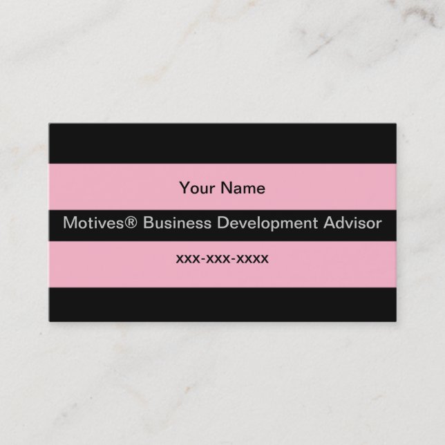Tarjeta de visita del distribuidor de los (Anverso)