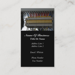 Tarjeta de visita del electricista