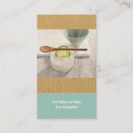 Tarjeta de visita del estético