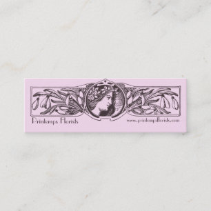 Tarjeta de visita del estilo del Victorian para la