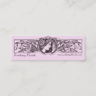Tarjeta de visita del estilo del Victorian para la