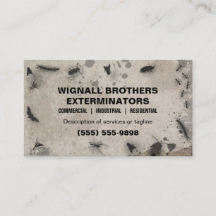 Tarjeta de visita del Exterminator
