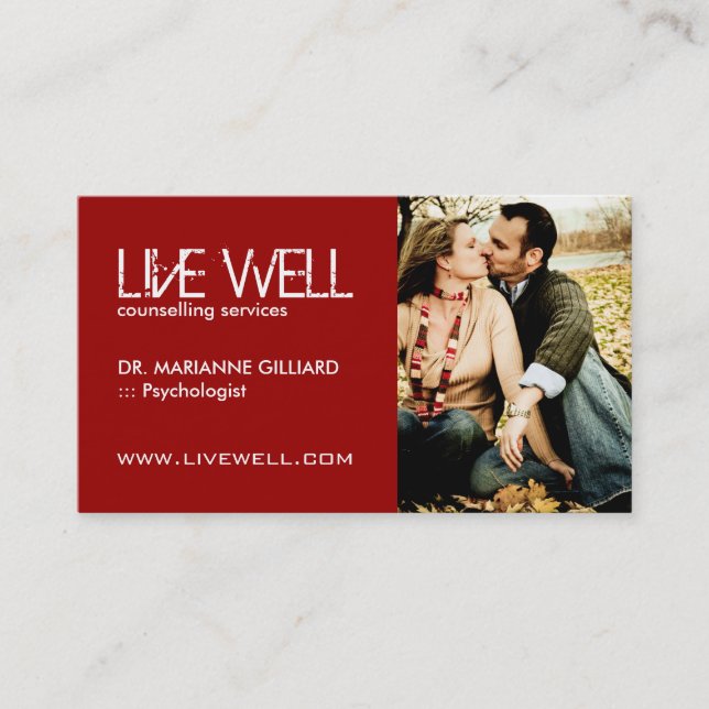 Tarjeta de visita del fabricante de partido de la (Anverso)