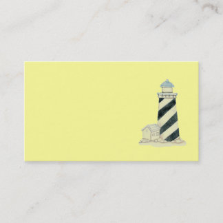 Tarjeta de visita del faro