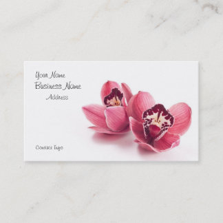 Tarjeta de visita del florista