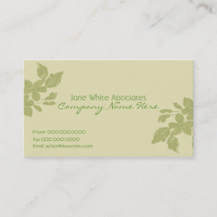 Tarjeta de visita del Flourish