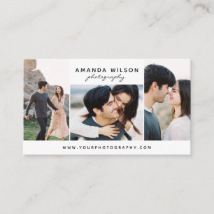 Tarjeta de visita del fotógrafo