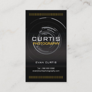 Tarjeta de visita del fotógrafo