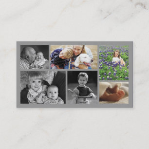 Tarjeta de visita del fotógrafo