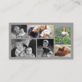 Tarjeta de visita del fotógrafo