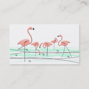 Tarjeta de visita del grupo de los flamencos