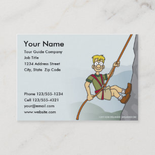 Tarjeta de visita del guía turístico