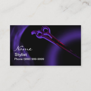 Tarjeta de visita del Hairstylist