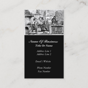 Tarjeta de visita del herrero