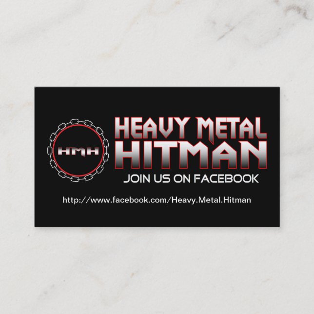 Tarjeta de visita del HITMAN (Anverso)