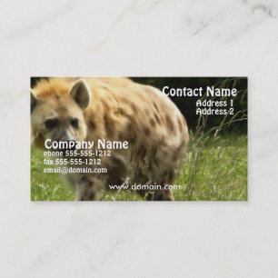 Tarjeta de visita del Hyena