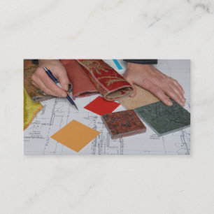 Tarjeta de visita del interiorista