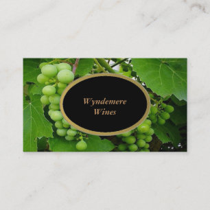 Tarjeta de visita del lagar de Wyndemere
